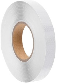 vidaXL Ταινία Ανακλαστική Λευκή 2,5 εκ. x 50 μ. από PVC