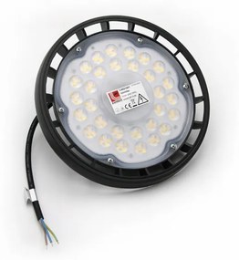 Στεγανή Βιομηχανική Καμπάνα UFO LED 100W Μαύρο 3-9021000 Lumen 3-9021000 Μαύρο