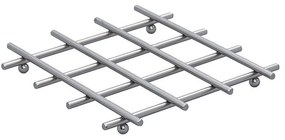 COOKWARE PLACEMAT NICKEL ZINC ALLOY