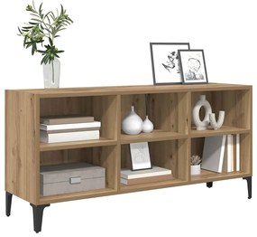 vidaXL Ντουλάπι TV Καφέ 69.5 x 30 x 50 εκ. Επεξεργασμένο ξύλο