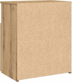 vidaXL Κομοδίνα 2 τεμ.Αρτισιανή Δρυς 50x32x60 εκ. Επεξ. Ξύλο