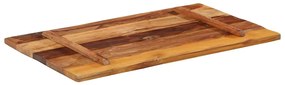 vidaXL Επιφάνεια Τραπεζιού Ορθ. 60x100 εκ 25-27 χιλ Μασίφ Ανακ. Ξύλο