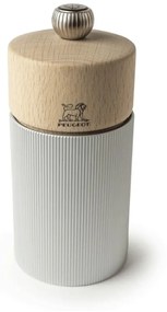 Μύλος Αλατιού Line 39899 12cm Natural-Silver Peugeot Wood,Aluminum
