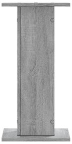 vidaXL Βάσεις Ηχείων 2 Τεμ. Γκρι Sonoma 30x30x60εκ. Επεξεργασμένο Ξύλο