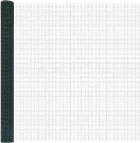 vidaXL Στύλος Περιφράξεων Πράσινο 50 x 1,4 μ (25 x 25 χιλ. δίχτυ)