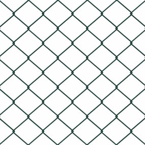 vidaXL Συρματόπλεγμα περίφραξης Πράσινο 25 x 0.4 m Μέταλλο