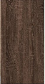 vidaXL Συρταριέρα Γενικής Χρήσης Καφέ Δρυς 30x41x77,5 εκ. Επεξ. Ξύλο