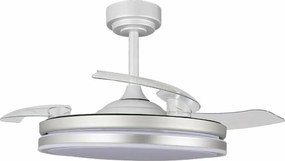 Ανεμιστήρας Οροφής CristalRecord RETRACT MOSS Γκρι 72 W