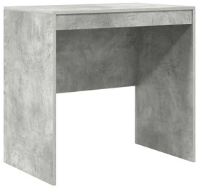 vidaXL Γραφείο Γκρι σκυροδέματος 80 x 50 x 76 εκ. Επεξεργασμένο ξύλο