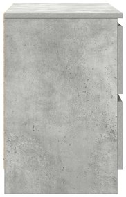 Έπιπλο Τηλεόρασης Γκρι Σκυροδέματος 60x35x54 εκ. Επεξεργ. Ξύλο - Γκρι