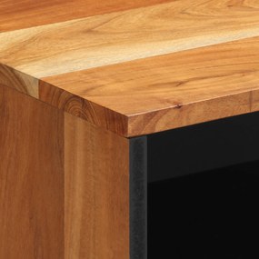 vidaXL Κομοδίνο 50x33x62 εκ. Μασίφ ξύλο ακακίας