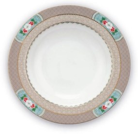 Πιάτο Σούπας Πορσελάνινο 51001212 Blushing Birds 21,5 Khaki Pip Studio Porcelain
