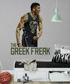 Αυτοκόλλητο τοίχου Greek Freak Antetokounmpo SP60 30cm