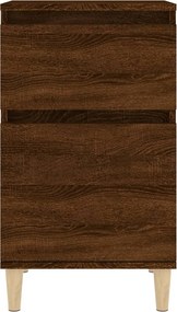 vidaXL Κομοδίνα 2 τεμ. Καφέ Δρυς 40x35x70 εκ.