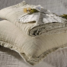 Ριχτάρι 70-0462 130Χ160 Beige Down Town Πολυθρόνα 130x160cm Cotton-Linen