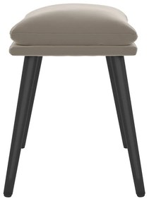 vidaXL Υποπόδιο Ανοιχτό Γκρι 45 x 29,5 x 39 εκ. Βελούδινο