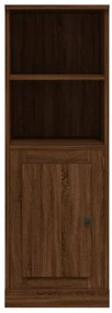 vidaXL Ντουλάπι Καφέ δρυς 36x35,5x103,5 εκ. από Επεξεργασμένο Ξύλο