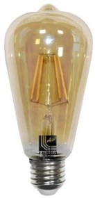 Λαμπτήρας LED E27 6W Αβοκάντο Μελί Θερμό 2200k 600lm 13-2764600 Lumen Adeleq-13-2764600-Μελί 13-2764600
