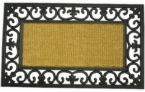 Πατάκι Εισόδου Gazelle 100 Rectangle 45X75cm Beige-Black Sdim 45X75