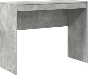 vidaXL Γραφείο Σκυρόδεμα Γκρι 100 x 40 x 76 εκ.