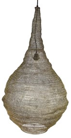 Φωτιστικό Κρεμαστό ArteLibre Χρυσό Μέταλλο 61x61x97cm-05156706