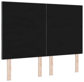 vidaXL Υφασμάτινο Κεφαλάρι Geometric Σκούρο γκρι 160 cm ύφασμα
