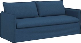 vidaXL Καναπές Μπλε 196 x 82 x 85 εκ ύφασμα
