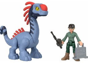 Playset Imaginext Jurassic World Πολύχρωμο 10 Τεμάχια