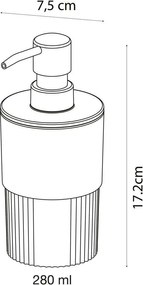 Brave dark pink 280 ml δοχείο κρεμοσάπουνου Sealskin