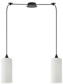 SE21-BL-4-BL2-GL3 ADEPT TUBE Pendant White Glass+