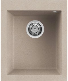 Elleci Quadra 100 Ένθετος Νεροχύτης κουζίνας Avena 51 41x50cm