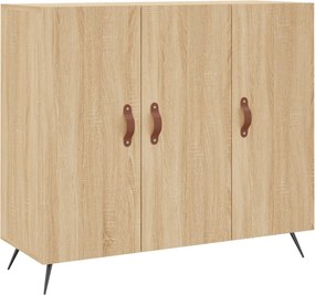 vidaXL Ντουλάπι Sonoma δρυς 90x34x80 εκ. Επεξεργασμένο Ξύλο