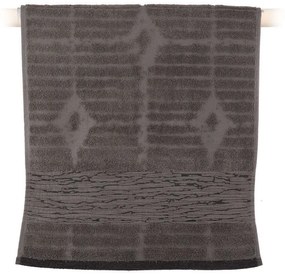 Πετσέτα Maze Anthracite Nef Nef Face 50x90cm 100% Cotton