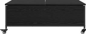 vidaXL Τραπεζάκι σαλονιού Μαύρη Οξυά 91 x 55 x 32 εκ