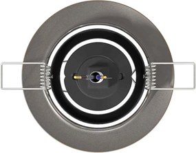 vidaXL Σποτ 24 pcs Ορείχαλκος 9 x 9 x 2.5 εκ. Μέταλλο