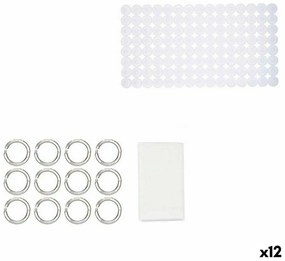 Σετ Μπάνιου Berilo CN-B6032A-WHITE Λευκό PVC πολυαιθυλένιο EVA (12 Μονάδες)