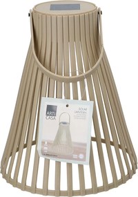 Ηλιακό Φανάρι LED (Φ14.5x21.5) Articasa Beige 871125230225