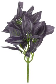 Τεχνητό Φυτό Ζεμπρίνα 78298 28cm Purple - Green GloboStar Plastic, Fabric