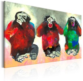 Πίνακας - Three Wise Monkeys 120x80