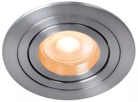 Φωτιστικό Χωνευτό Lucide 22954-01-12 TUBE Χρώμιο (Chrome)