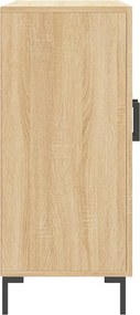 vidaXL Ντουλάπι Sonoma δρυς 90x34x80 εκ. Επεξεργασμένο Ξύλο