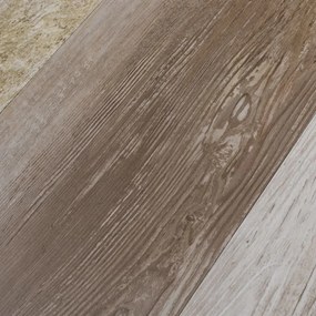 vidaXL Δάπεδο Μη Αυτοκόλλητο Παλαιωμένο Ξύλο 5,26 μ² / 2 χιλ. από PVC