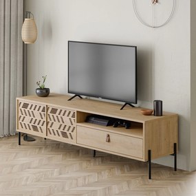 Έπιπλο Τηλεόρασης Sapphire Δρυς CROGIMO 170x45x48.6