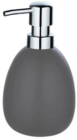 Δοχείο Κρεμοσάπουνου 390ml (Φ9x16) Wenko Polaris Matt Grey 24017100