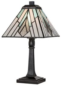 Επιτραπέζιο Φωτιστικό 1xE27 Μπρονζέ Tiffany Φ20cm Alderley TF-ALDERLEY-TL-M Elstead Lighting-TF-ALDERLEY-TL-M-Μπρονζέ TF-ALDERLEY-TL-M