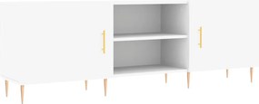 vidaXL Έπιπλο Τηλεόρασης Λευκό 150x30x50 εκ. από Επεξεργασμένο Ξύλο
