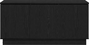 vidaXL Ντουλάπι TV Μαύρη Οξυά 100 x 38 x 49 εκ. Επεξεργασμένο ξύλο