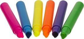 Μαρκαδόρος Υπογραμμίσεως Neon 19.5cm Σε 6 Χρώματα 1Τμχ