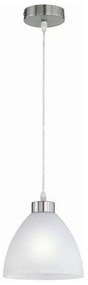 Φωτιστικό Οροφής Dallas R32171007 1xE27 60W Φ20 157cm Nickel Mat RL Lighting Metal, Glass