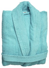 Μπουρνούζι Viopros Classic Bathrobes Τυρκουάζ Τυρκουάζ X-LARGE
